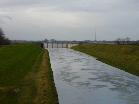 Hochwasser_Emscherm�ndung_2012
